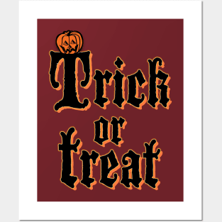 Trick or treat Posters and Art